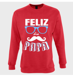 Sudadera día del Padre: feliz día papa