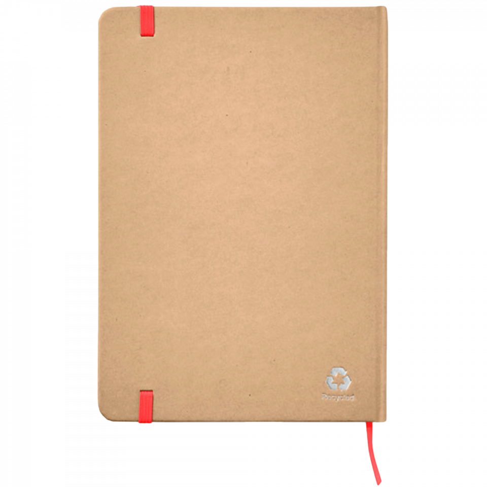 Libreta A5 de cartón reciclado Everwrite personalizada