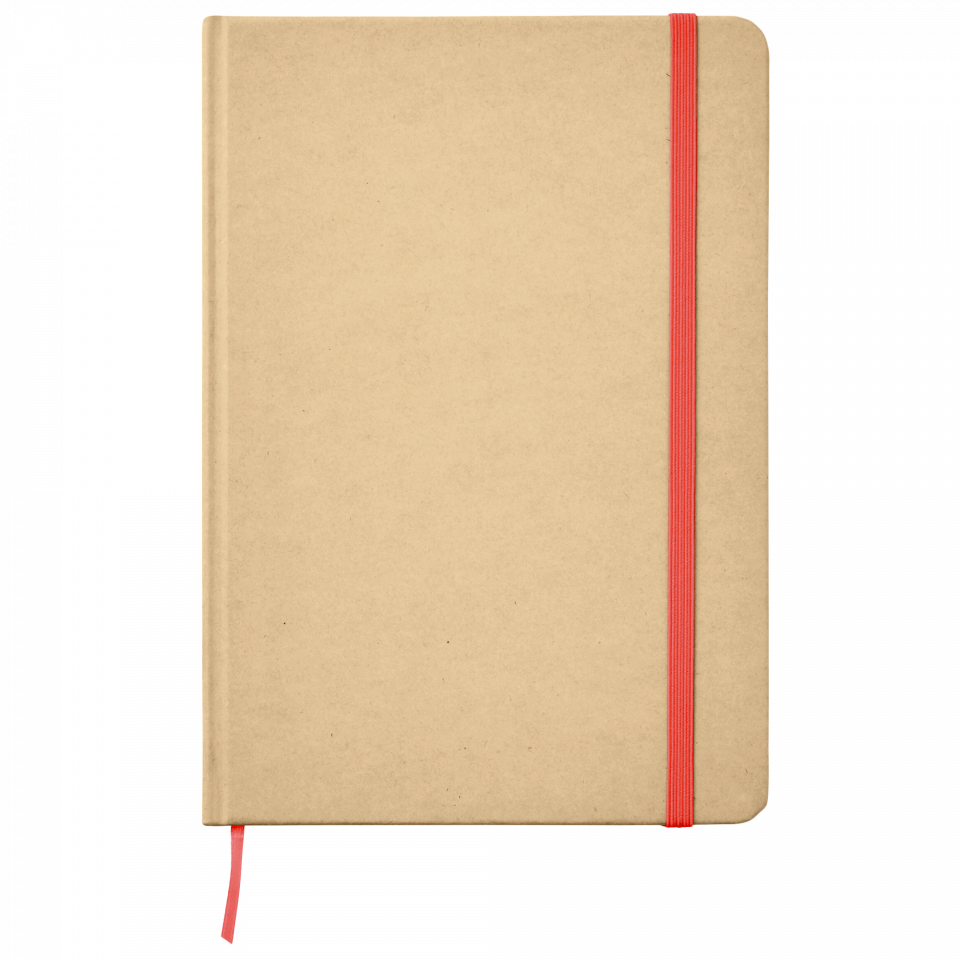 Libreta A5 de cartón reciclado Everwrite personalizada