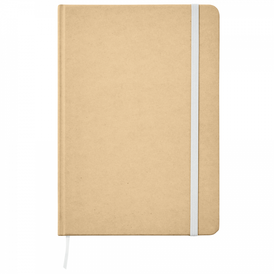 Libreta A5 de cartón reciclado Everwrite personalizada