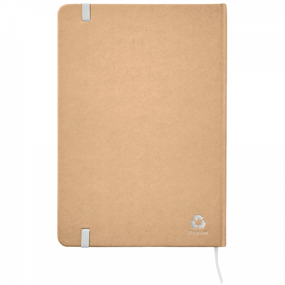 Libreta A5 de cartón reciclado Everwrite personalizada
