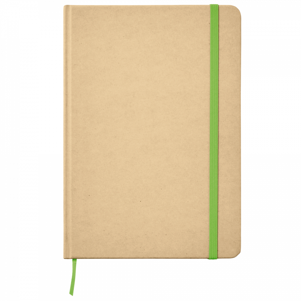 Libreta A5 de cartón reciclado Everwrite personalizada