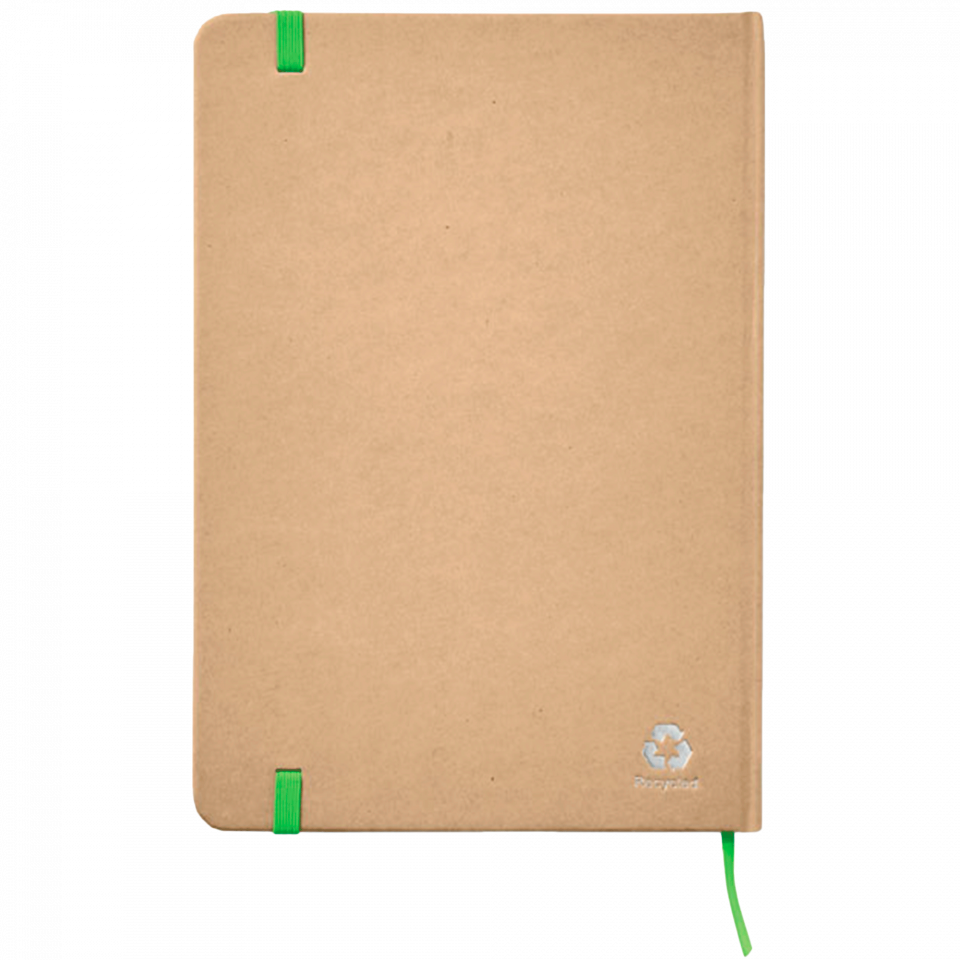 Libreta A5 de cartón reciclado Everwrite personalizada