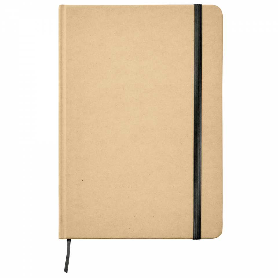 Libreta A5 de cartón reciclado Everwrite personalizada
