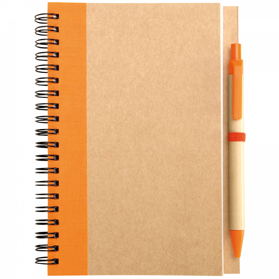 Libreta de papel reciclado Sonora plus personalizada