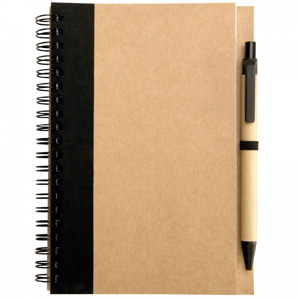 Libreta de papel reciclado Sonora plus personalizada