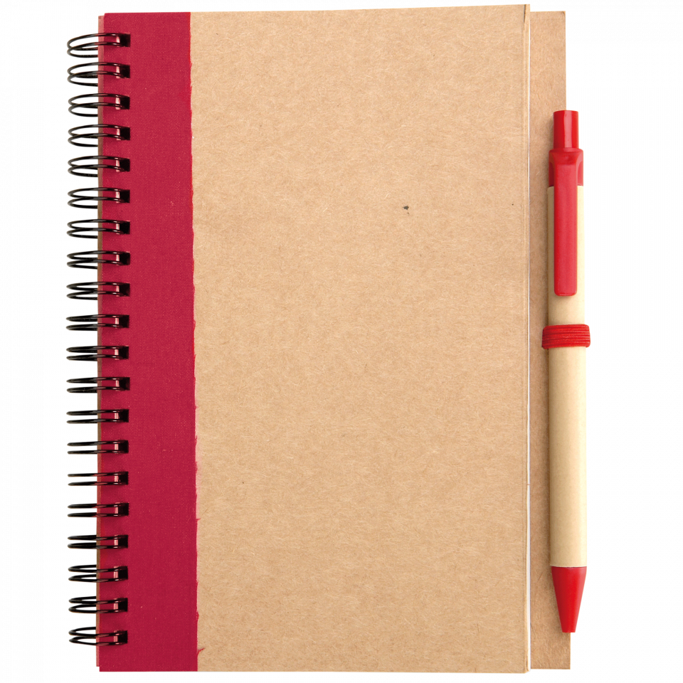 Libreta de papel reciclado Sonora plus personalizada