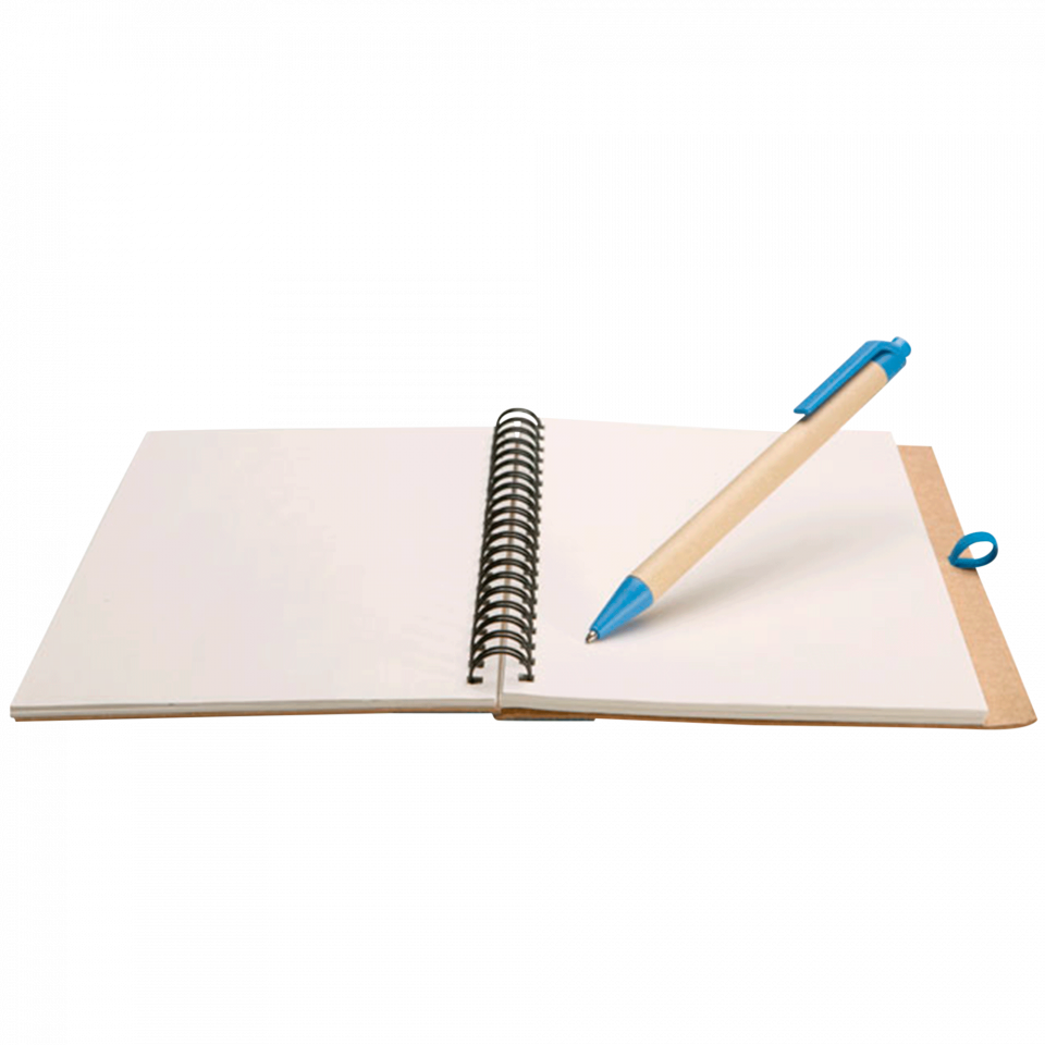 Libreta de papel reciclado Sonora plus personalizada