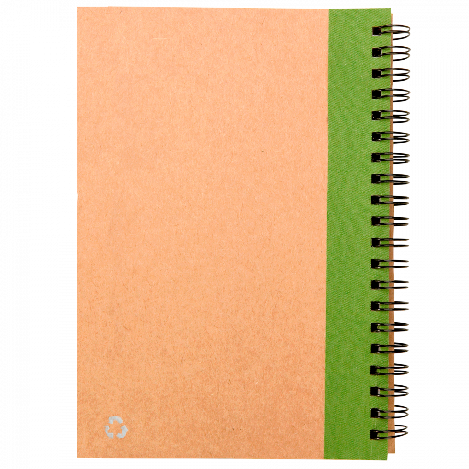 Libreta de papel reciclado Sonora plus personalizada