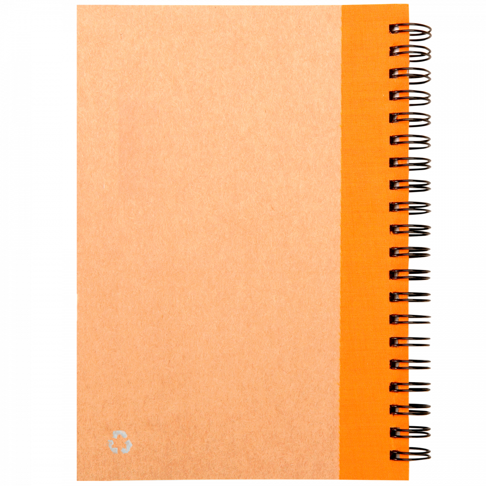 Libreta de papel reciclado Sonora plus personalizada