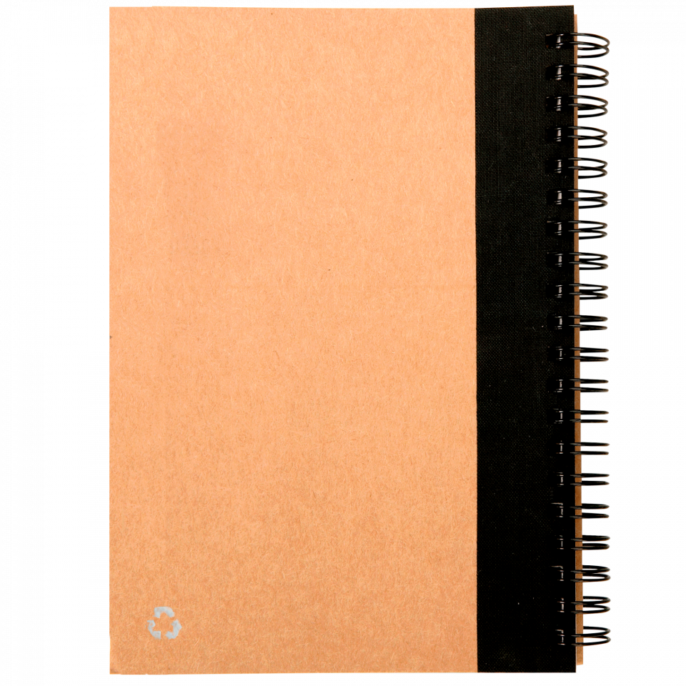 Libreta de papel reciclado Sonora plus personalizada