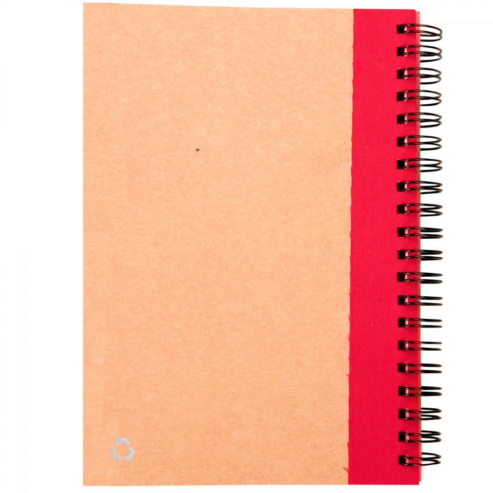 Libreta de papel reciclado Sonora plus personalizada