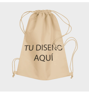 Mochila de cuerdas non woven personalizada