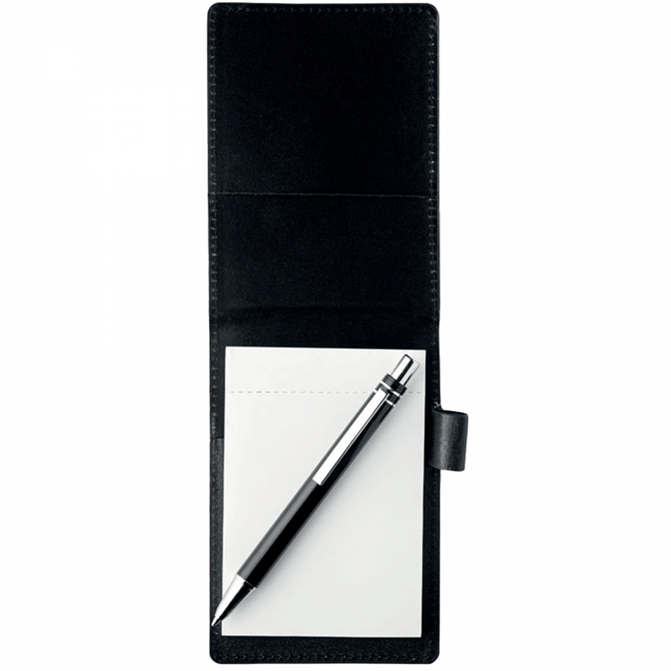 Libreta A7 con funda de PU Cam personalizada