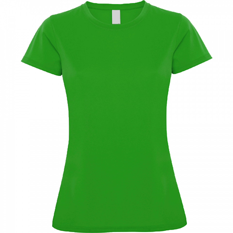Camiseta técnica mujer premium personalizada