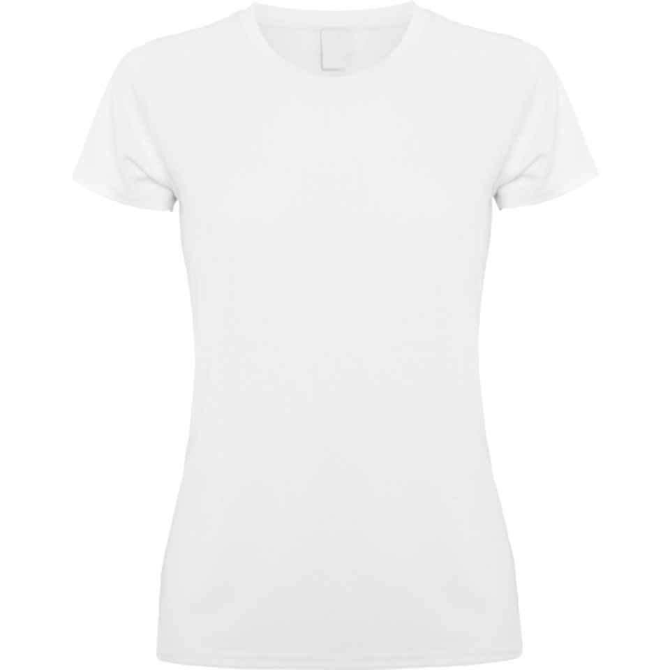 Camiseta técnica mujer premium personalizada