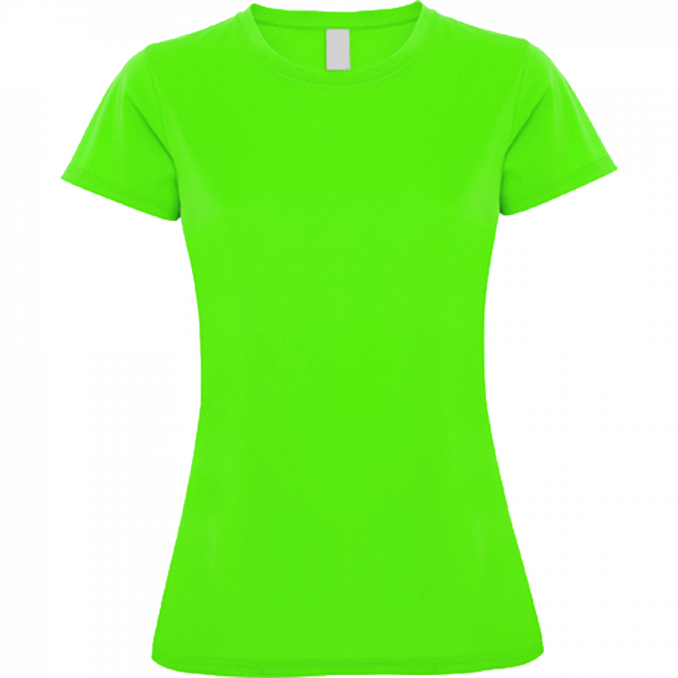 Camiseta técnica mujer premium personalizada