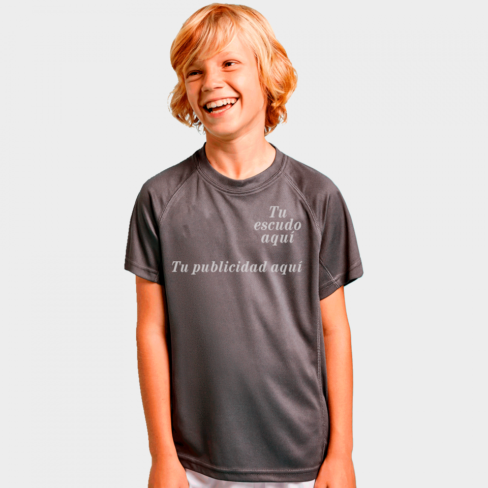 Camiseta técnica niño premium personalizada
