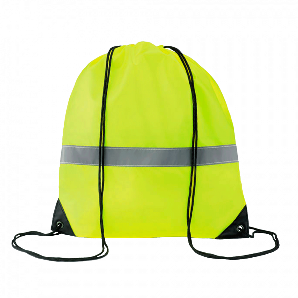 Mochila de cuerdas stripe personalizada