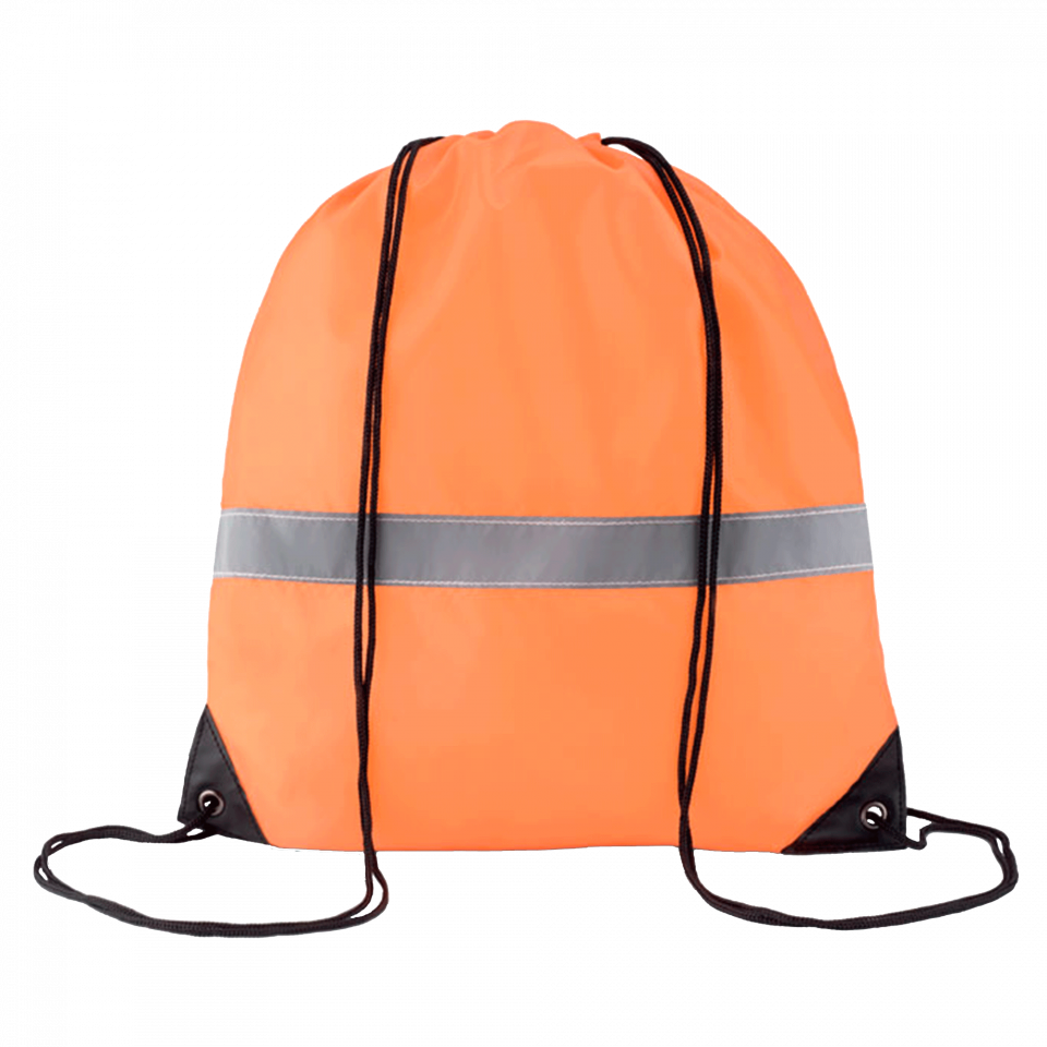 Mochila de cuerdas stripe personalizada