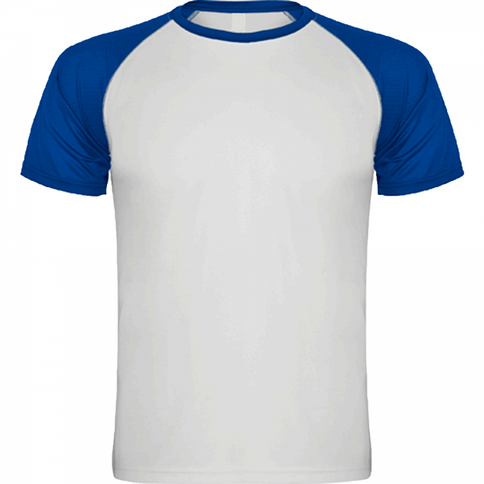 Camiseta técnica bicolor niño Indianapolis personalizada