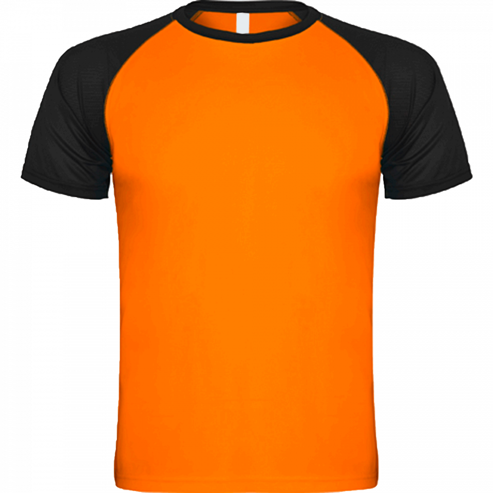 Camiseta técnica bicolor niño Indianapolis personalizada