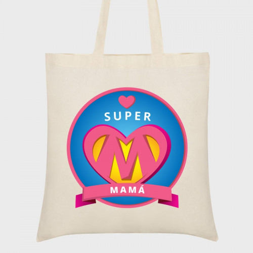 Bolsa tela Día de la Madre: La mejor madre del mundo