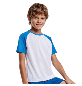 Camiseta técnica bicolor niño Indianapolis personalizada