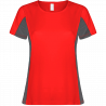 Camiseta técnica bicolor mujer Shanghai personalizada