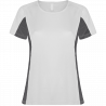 Camiseta técnica bicolor mujer Shanghai personalizada