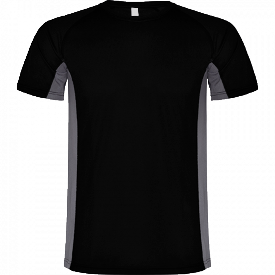 Camiseta técnica bicolor niño Shanghai personalizada