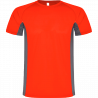 Camiseta técnica bicolor niño Shanghai personalizada