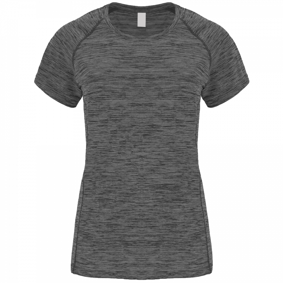 Camiseta técnica jaspeada mujer Austin personalizada