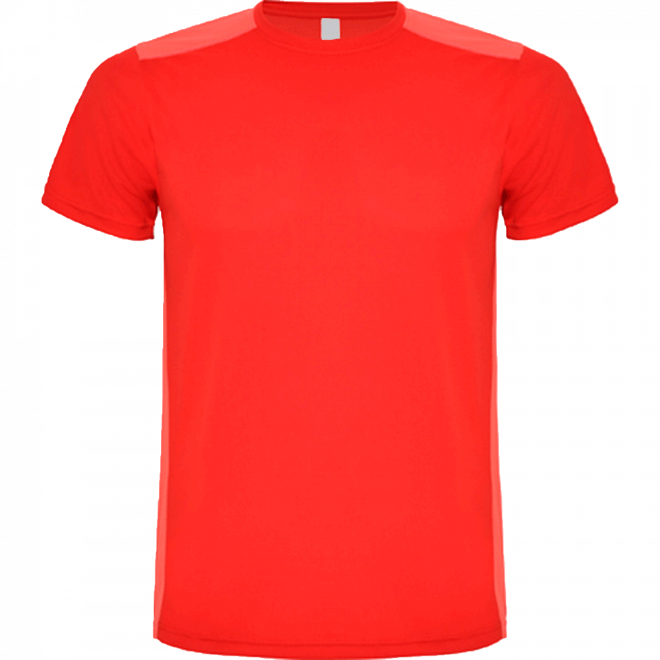 Camiseta técnica bicolor Detroit personalizada