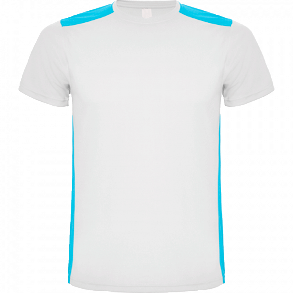 Camiseta técnica bicolor niño Detroit personalizada