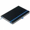 Libreta A5 negra contrastada personalizada