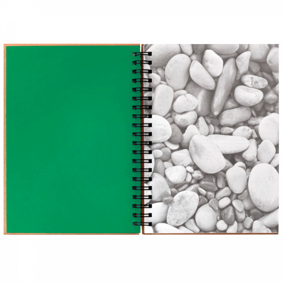 Libreta A6 de anillas Piedra personalizada