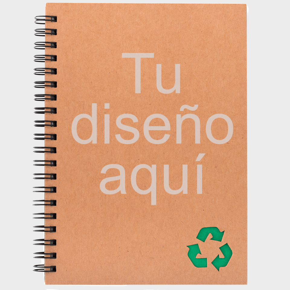 Libreta A6 de anillas Piedra personalizada