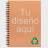 Libreta A6 de anillas Piedra personalizada