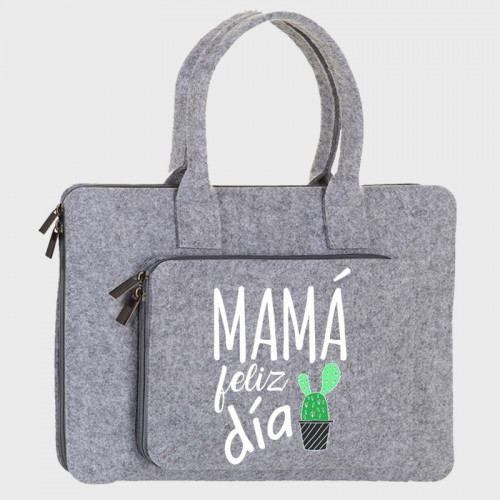 Maletín fieltro Día de la madre: Te quiero mami