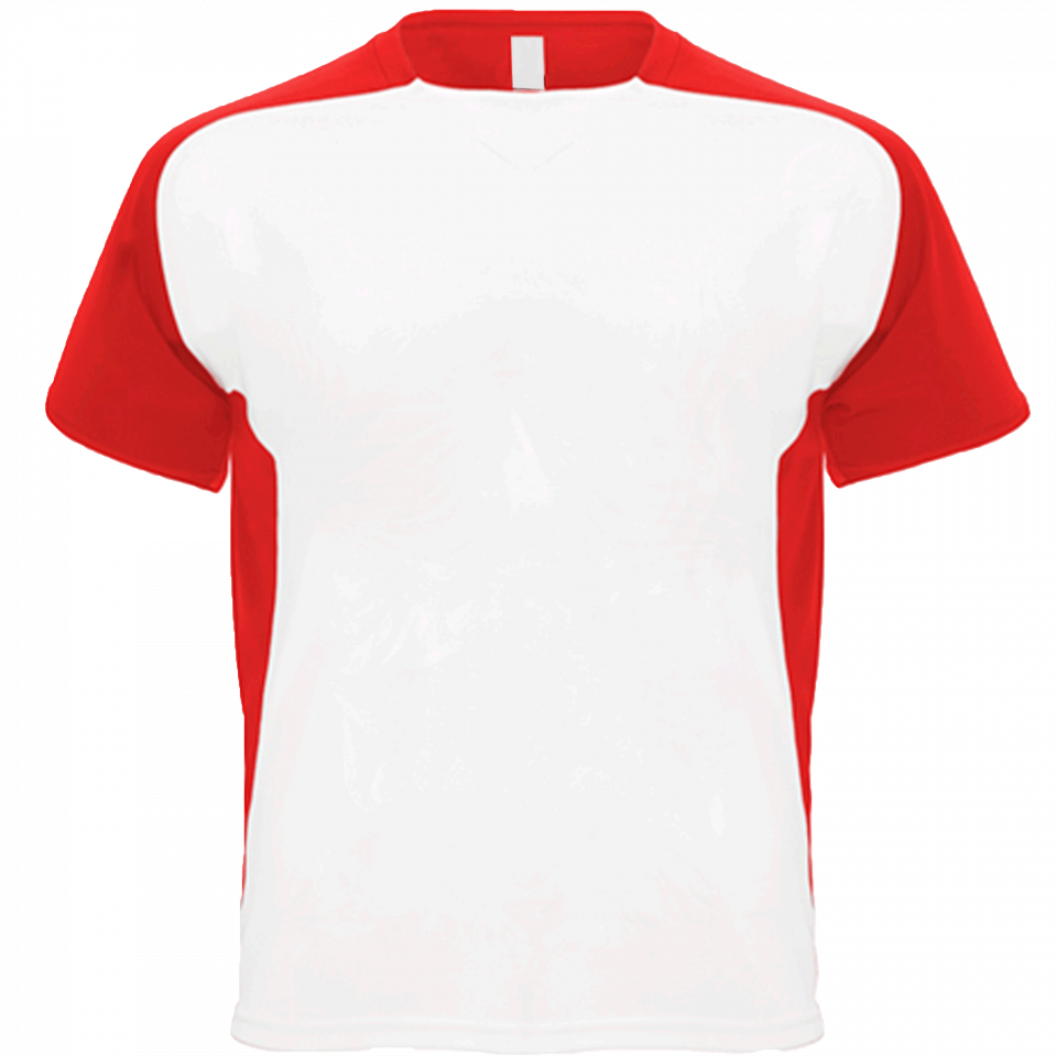 Camiseta técnica bicolor niño Bugatti personalizada