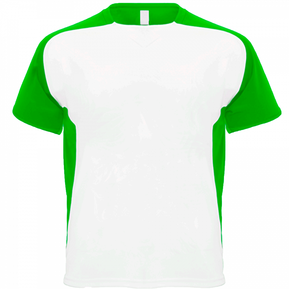 Camiseta técnica bicolor niño Bugatti personalizada