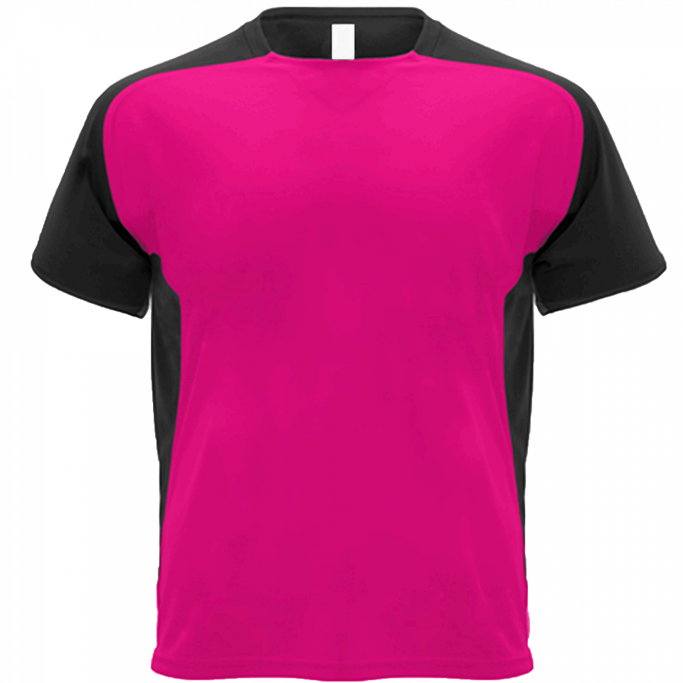 Camiseta técnica bicolor niño Bugatti personalizada