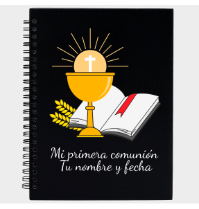 Libreta comunión 2