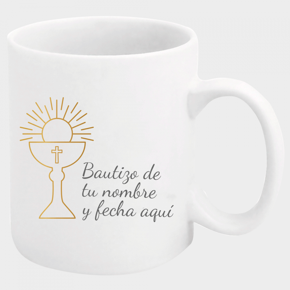 Taza bautizo copa