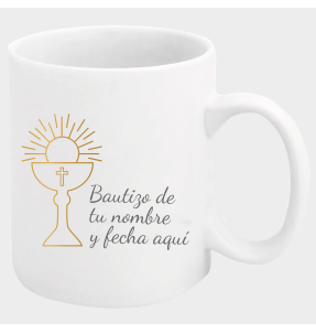 Taza bautizo copa
