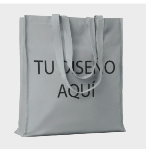 Bolsa de compra con fuelle personalizada