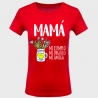 Camiseta Día de la Madre: mamá mi ejemplo