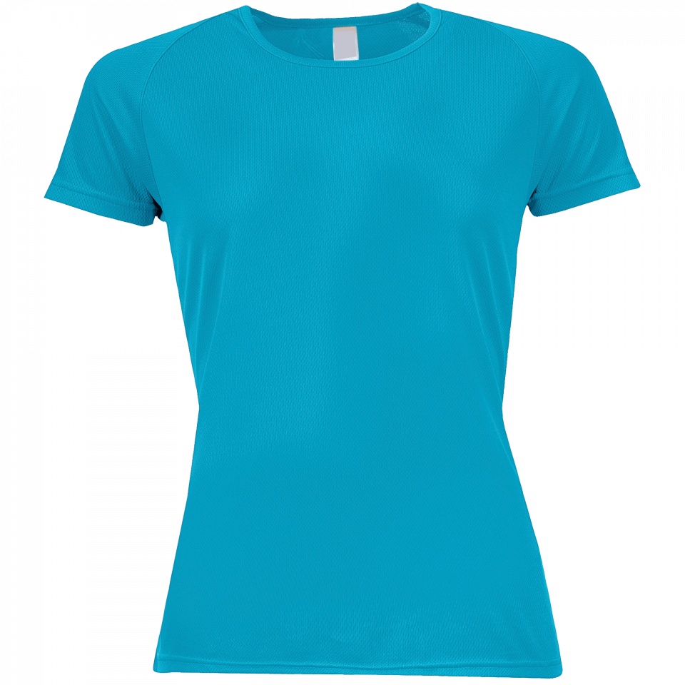 Camiseta técnica manga corta mujer Sporty personalizada