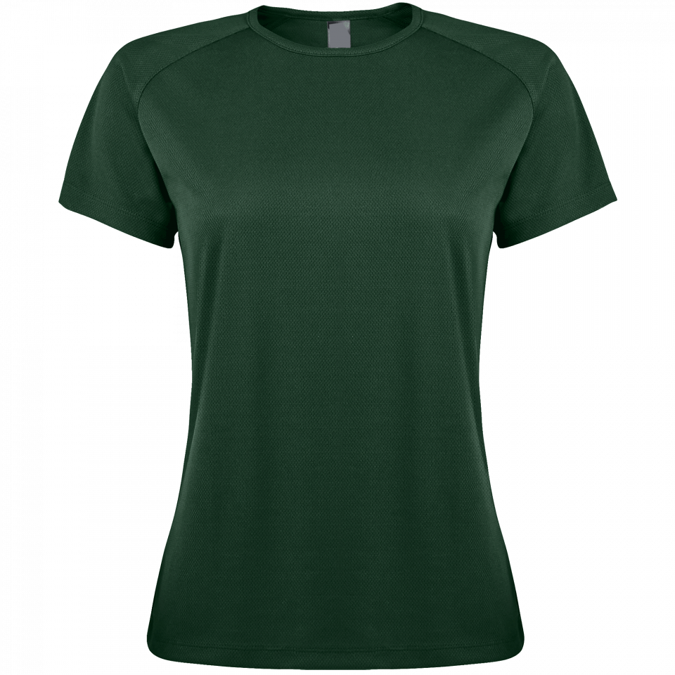 Camiseta técnica manga corta mujer Sporty personalizada